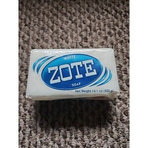ZOTE White Laundry Clothes Hand Soap For Stains 14 Oz 400g 1 Bar